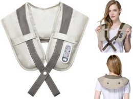 Вибромассажер для спины, плеч и шеи Cervical Massage Shawls